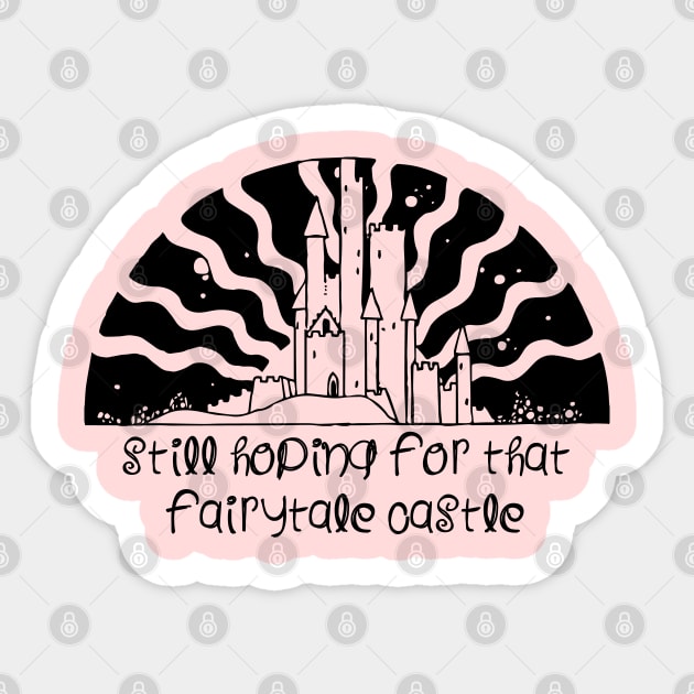 Fairytale Castle Design Sticker by boobear_studio